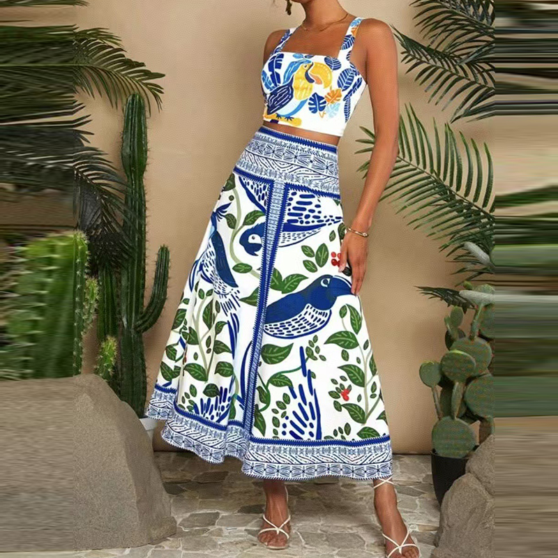Women Sleeveless Straps Top &  - Tropic Strap Vintage recension och pris