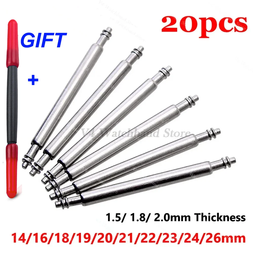 20pcs Watch Band Spring Pins 1 - Spring Bar Tool Set recension och pris