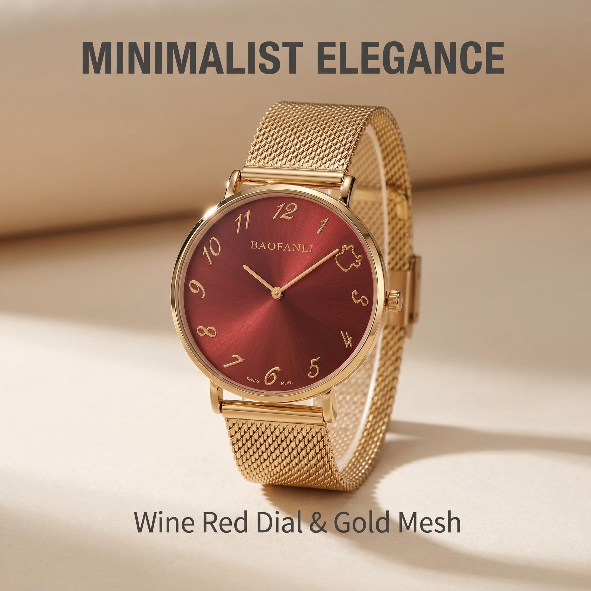BAOFANLI Women's Quartz Watch, - Mesh Strap Metal recension och pris