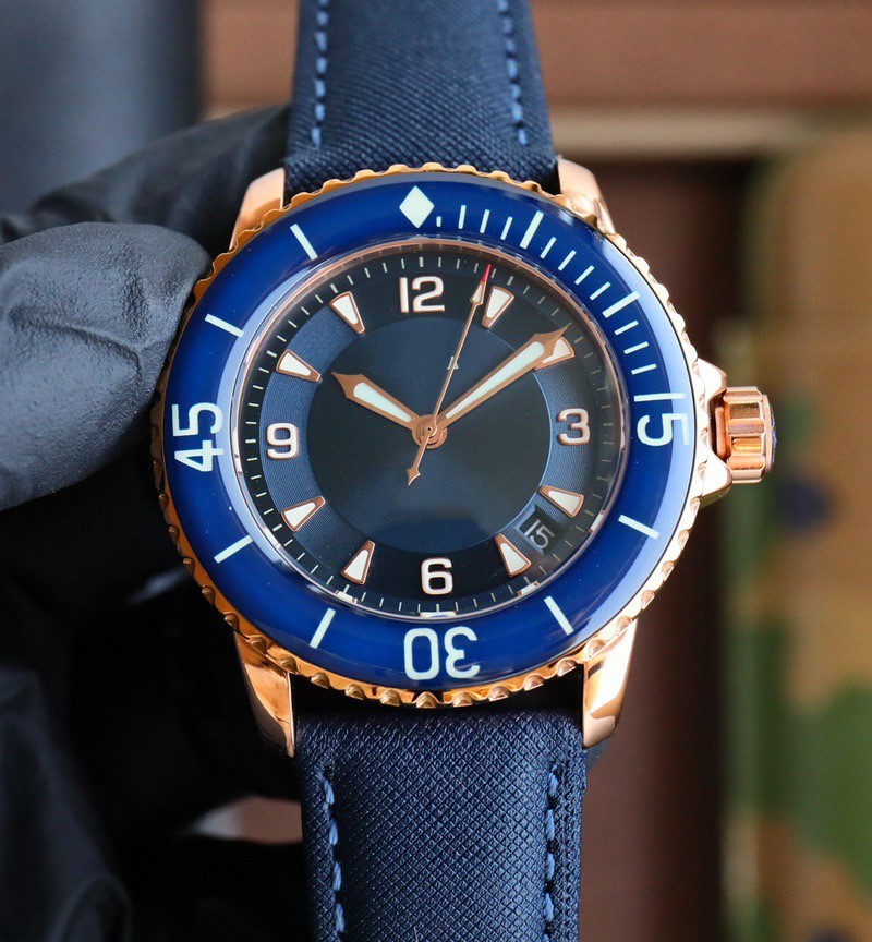 Customized watch, 42mm, sapphi - Canvas Strap Watch recension och pris