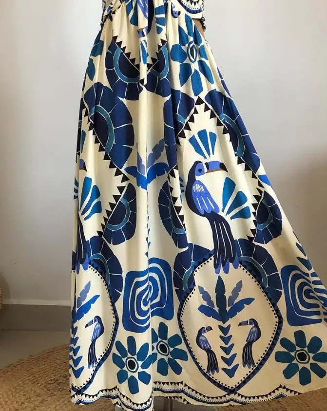 Summer Dress Woman  Vintage Tr - Tropic Strap Vintage recension och pris