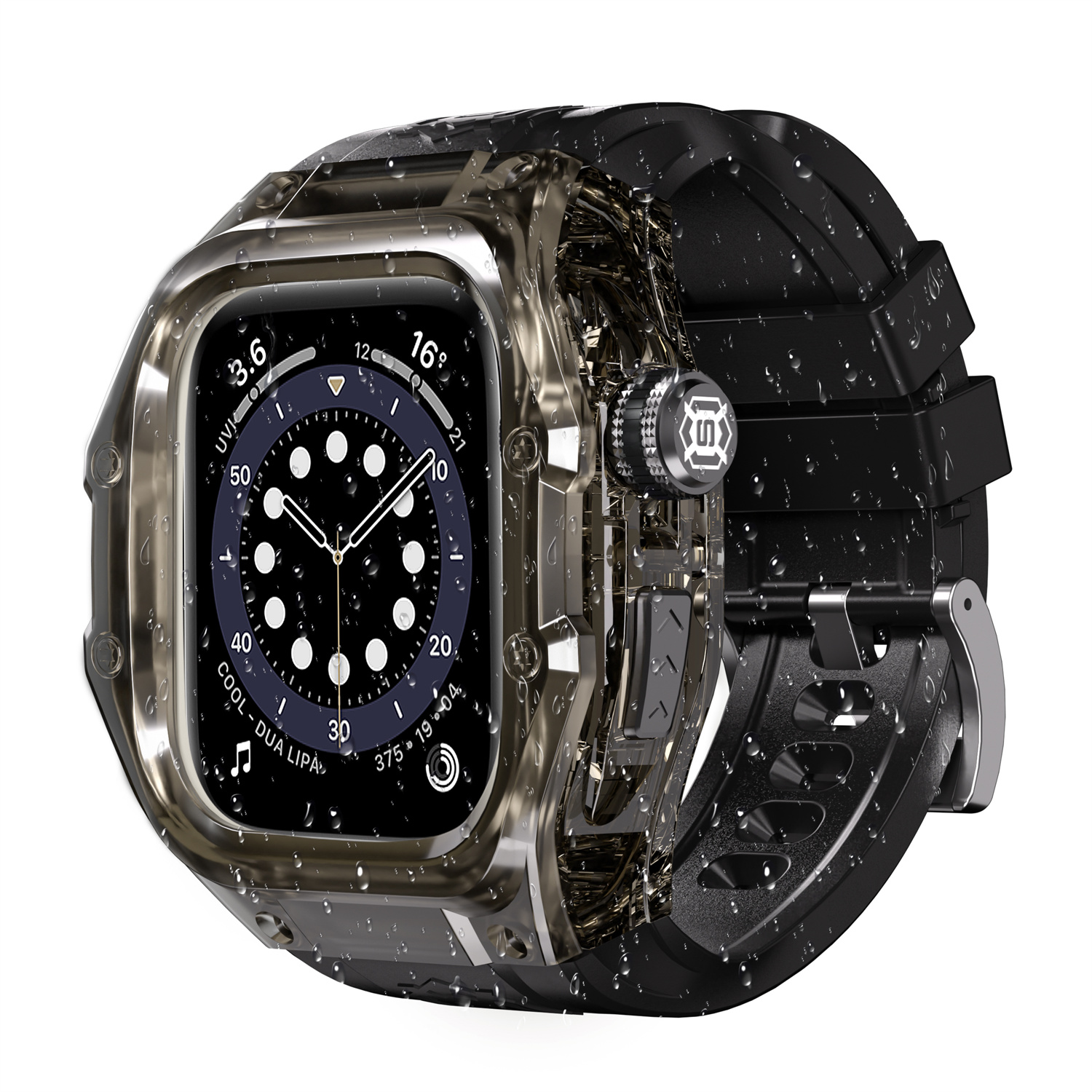 ShellBox IP68 Waterproof Sport - Rubber Strap Diver recension och pris