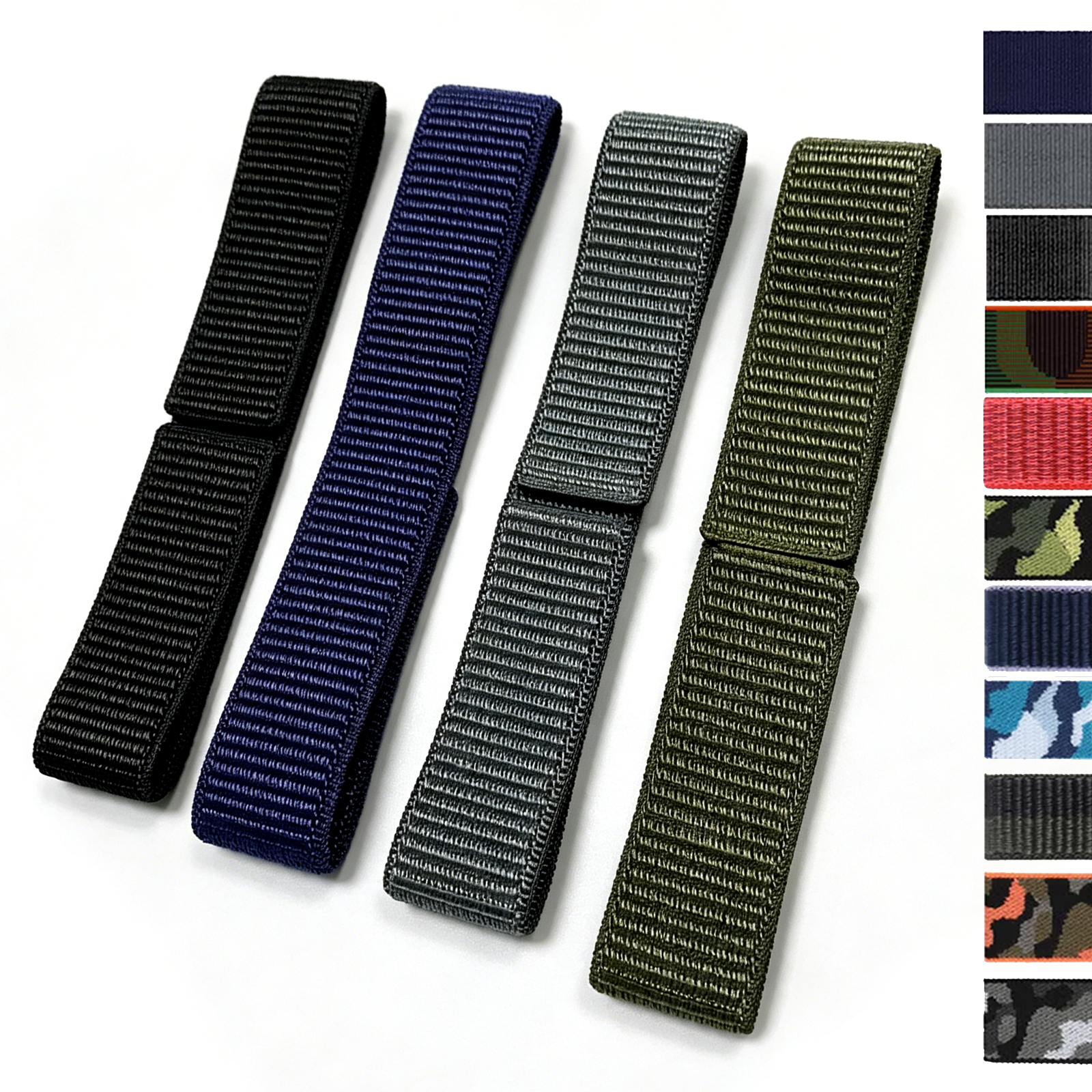 26/22mm Hook Loop Nylon Watch  - Sport Loop Velcro recension och pris