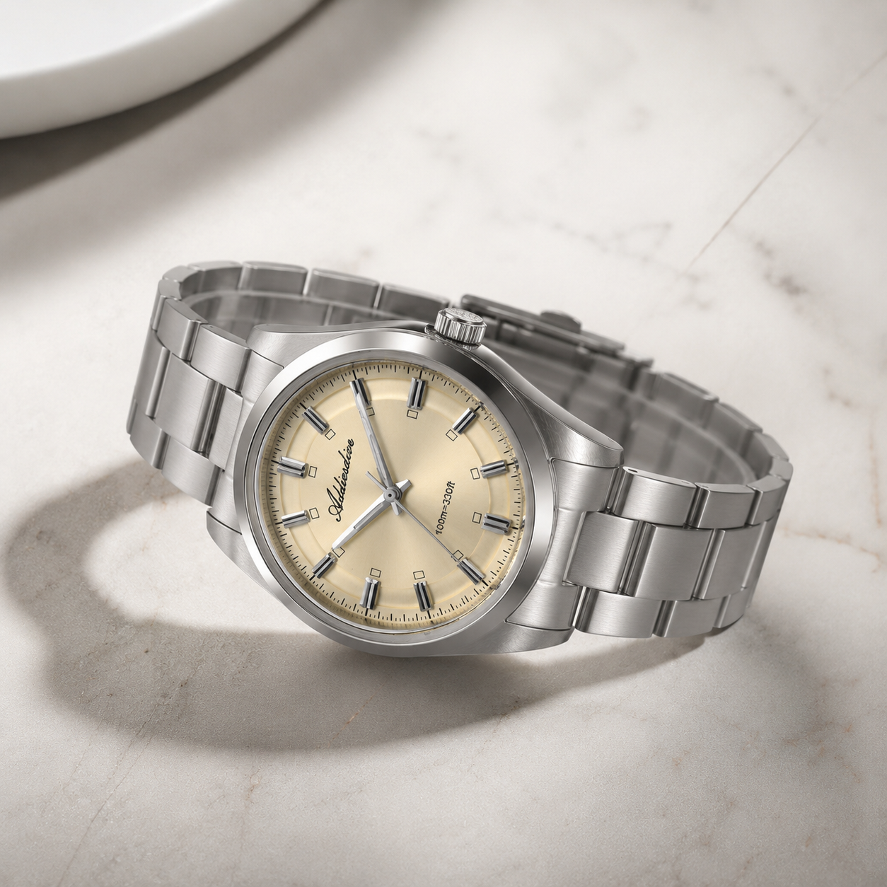 ADDIESDIVE Super Luminous Japa - Stainless Bracelet Diver recension och pris