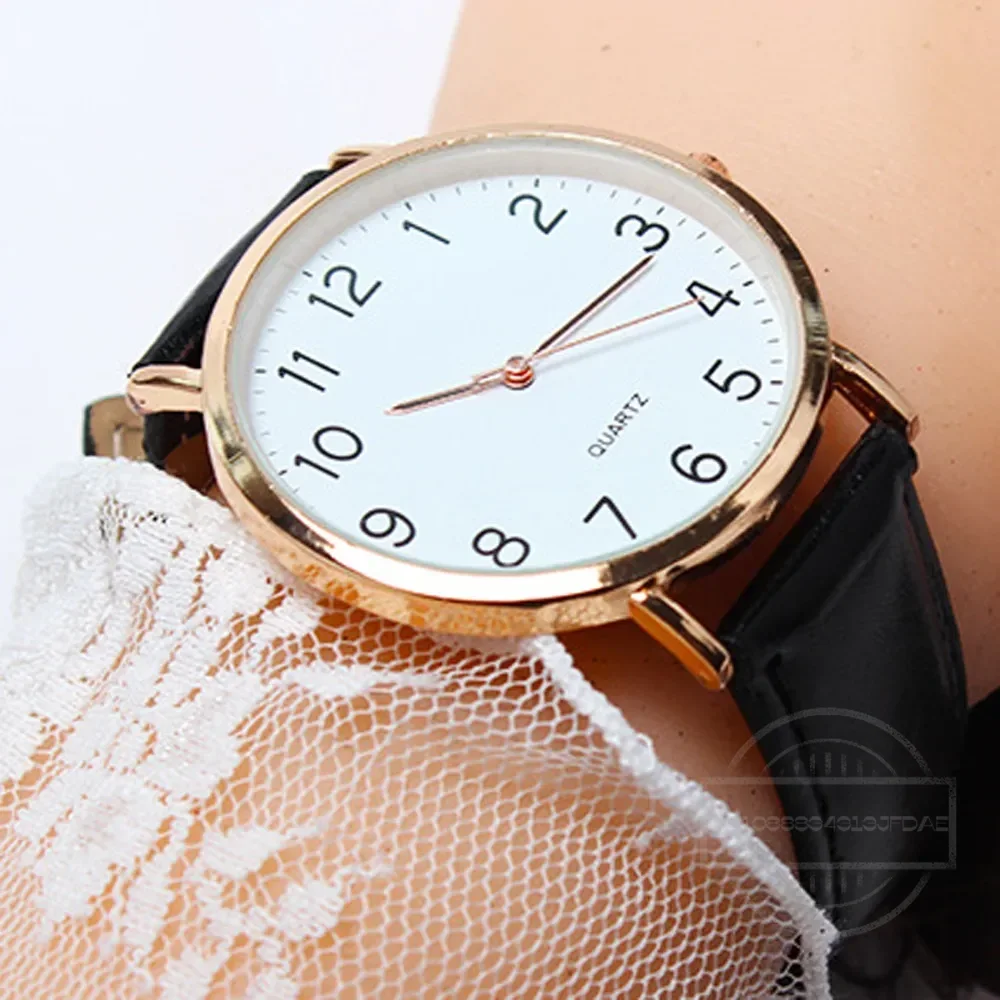 Men Watches Simple Business An - Leather Watch Band Men recension och pris