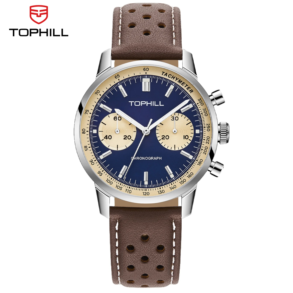 TOPHILL Vintage Racing Chronog - Tropic Strap Vintage recension och pris