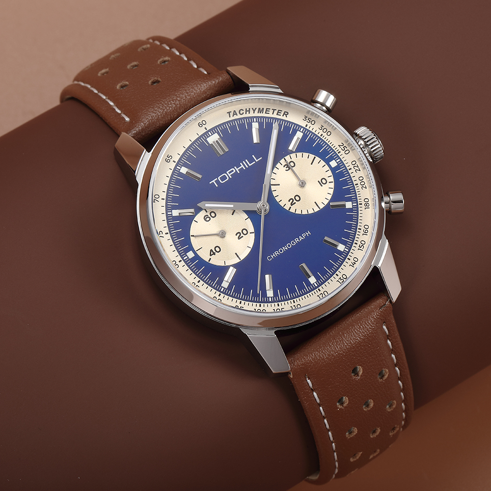 TOPHILL Vintage Racing Chronog - Tropic Strap Vintage recension och pris