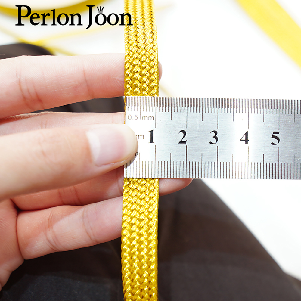10yards Gold  thread strap web - Perlon Strap Woven recension och pris