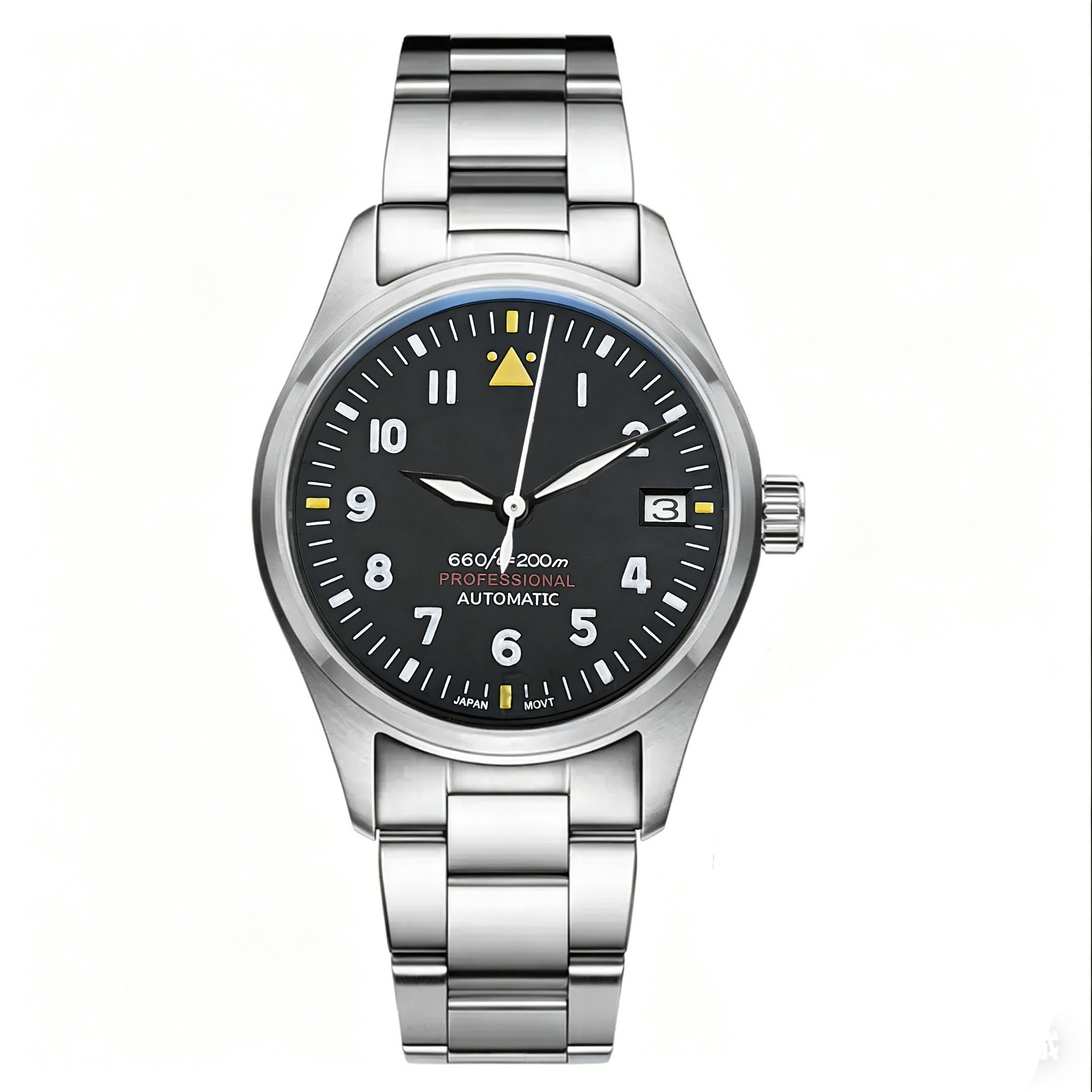 Custom LOGO 36mm 39mm Pilot Wa - Stainless Bracelet Diver recension och pris