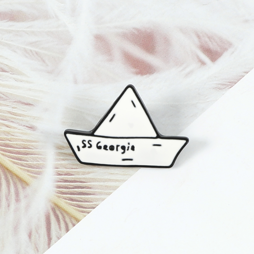Paper Boat Enamel Pin SS Georg - Buckle Pin Ss recension och pris