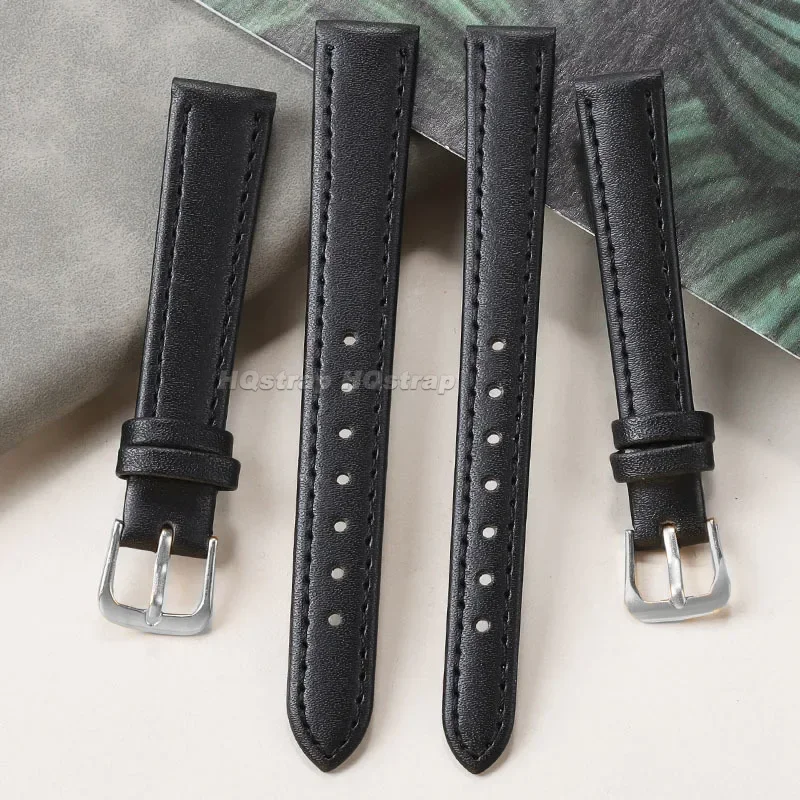 PU Leather Strap 10mm 12mm 14m - Suede Strap Watch recension och pris