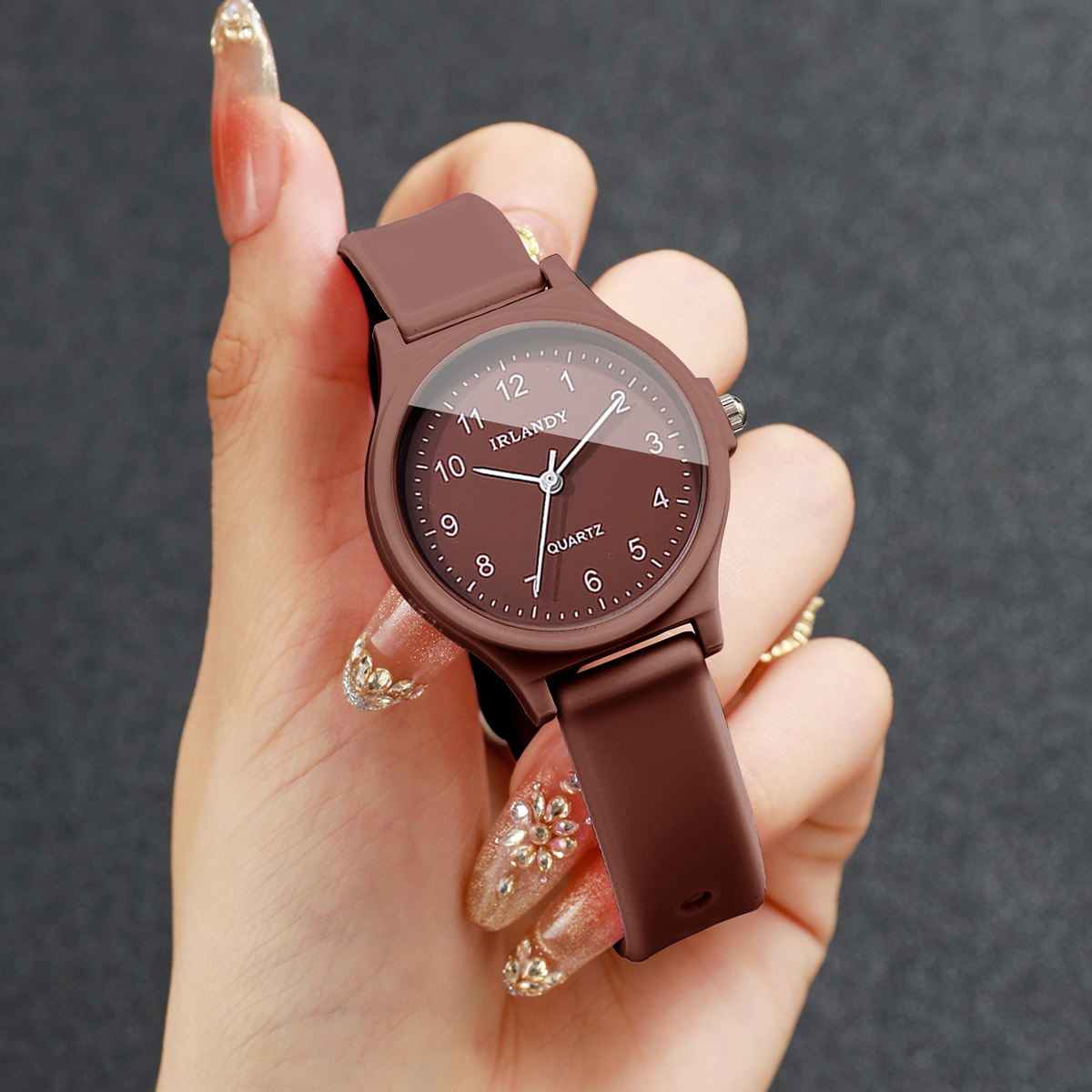 2PCS Fashion Arabic Dial Women - Silicone Band Women recension och pris