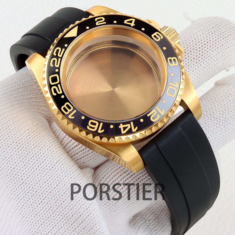 40mm Diver Watch Case for SUB  - Rubber Strap Diver recension och pris