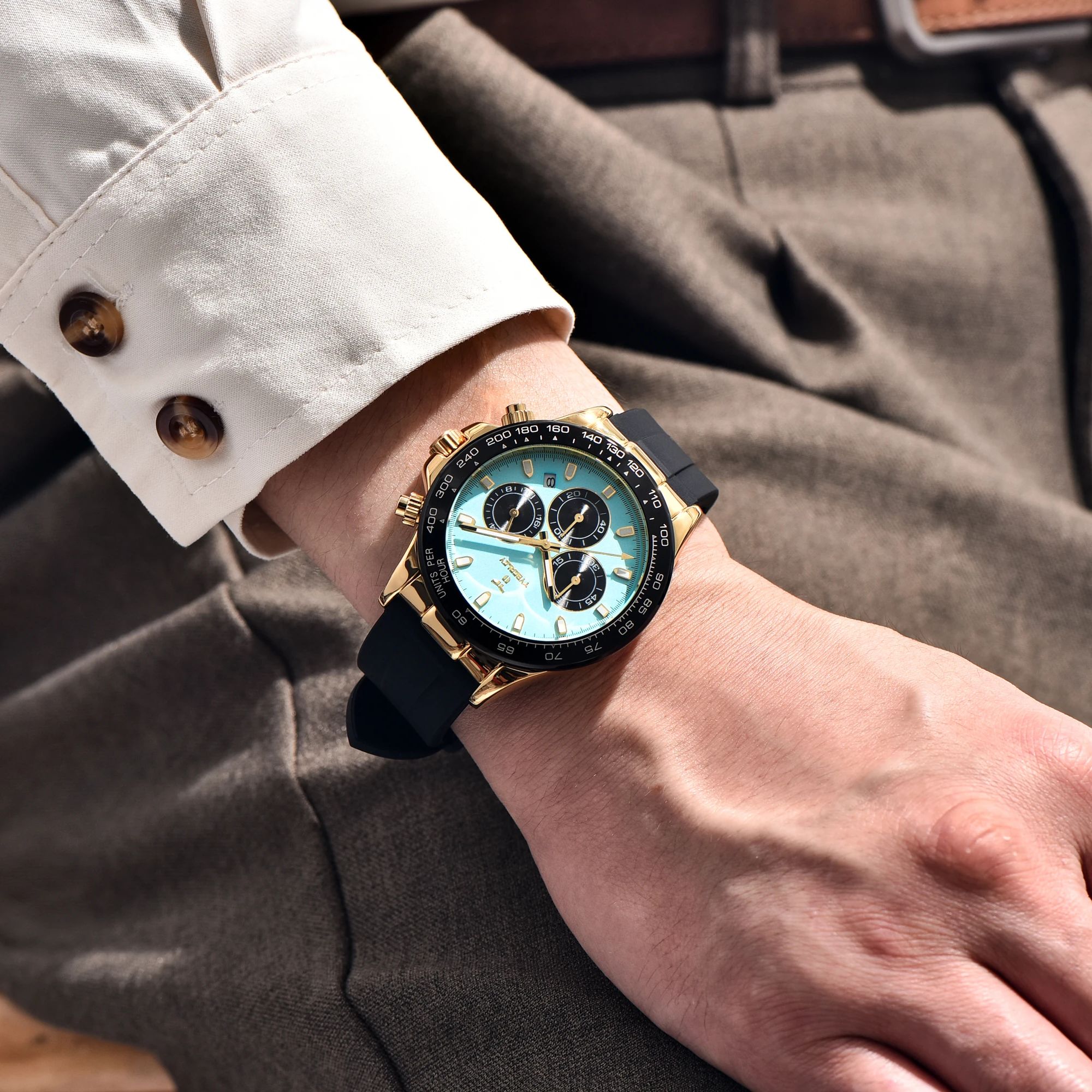 TYBERLEY Sophisticated Eleganc - Rubber Strap Diver recension och pris