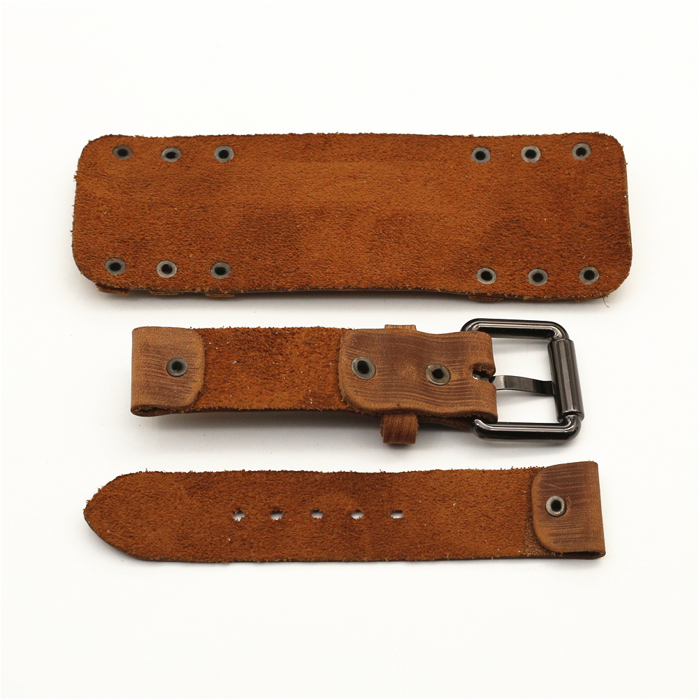 Punk Leather Watch Strap for M - Tropic Strap Vintage recension och pris